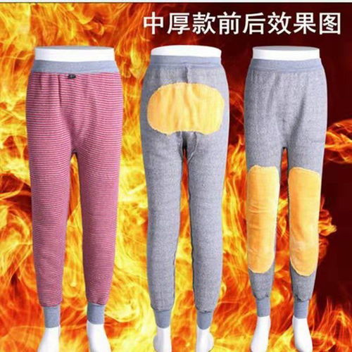 暖冬装备 加厚加绒高腰保暖裤与电热护膝护腰全解析
